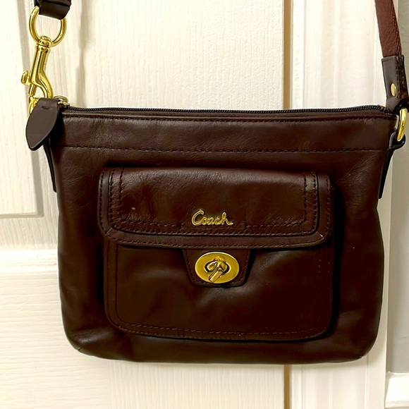 Preloved Penelope Coach Leather crossbody - Picture 2 of 12